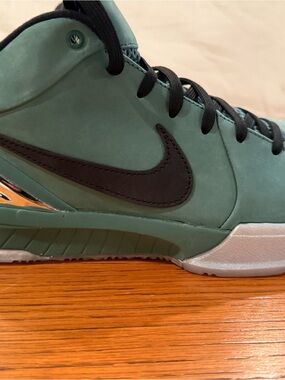 Nike Zoom Kobe Protro ‘Girl Dad’ Teal High-Top Sneaker with Black Swoosh